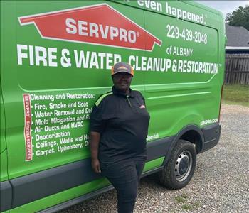 Melinda King, team member at SERVPRO of Albany and Americus